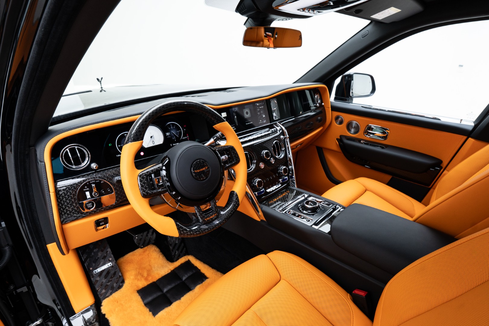 2026 ROLLS ROYCE CULLINAN BLACK BADGE BY MANSORY | GCC | WARRANTY SERVICE | FULL CARBON